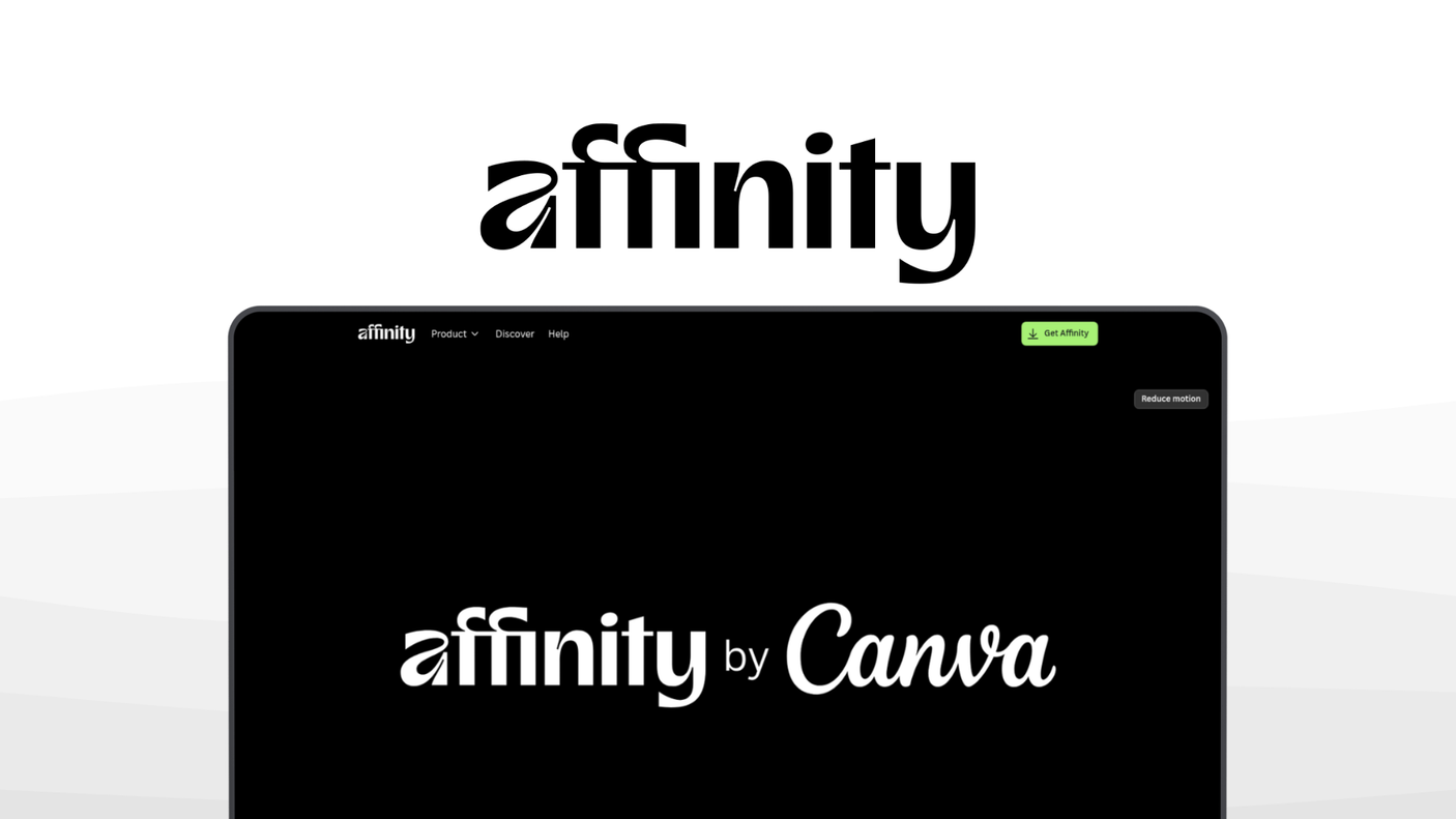 Affinity Photo a photo editor tool, featuring live real-time editing, frequency separation, unlimited layers, hdr merge, no subscription.