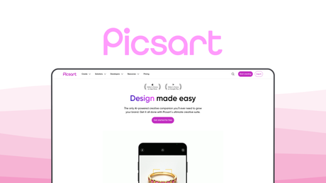 PicsArt Photo Editor a photo editor tool, featuring ai image enhance, sticker maker, background remover, collage maker, social templates.