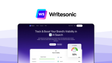 Writesonic a copy writing tool, featuring ai article writer, seo optimization, chatsonic, brand voice, image generator.