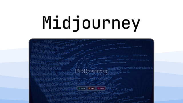 Midjourney an image generator tool, featuring photorealistic quality, stylize control, zoom out, vary region, discord community.