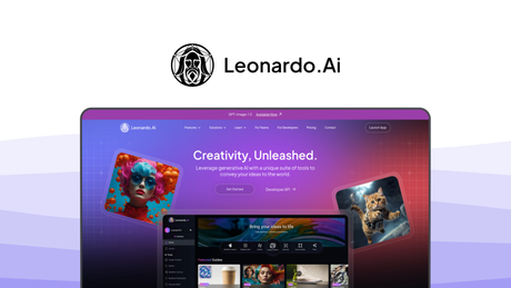 Leonardo AI an image generator tool, featuring game assets, canvas editor, train models, alchemy upscaler, motion video.