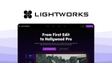 Lightworks a video editor tool, featuring multicam editing, universal timeline, real-time fx, broad formats, background rendering.