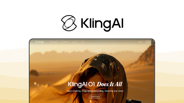 Kling AI a video generator tool, featuring 1080p resolution, extended duration, physics simulation, image to video, 3d attention.