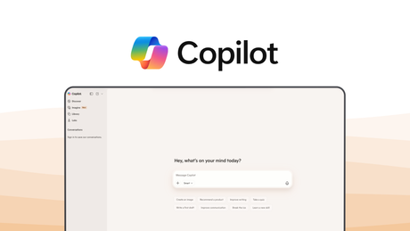 Microsoft Copilot an ai assistant tool, featuring m365 integration, copilot pages, enterprise security, copilot agents, dall-e 3 images.