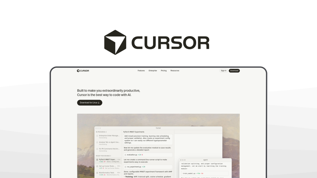Cursor a code editor tool, featuring codebase awareness, ai chat, privacy controls, vscode fork, tab autocomplete.