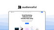 Audienceful an email newsletter tool, featuring subscriber focus, team seats, workflow automation.