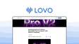 Lovo AI a voice generator tool, featuring hyper-realistic voices, voice cloning, subtitle generator, ai art creation, video editing, emotion support, api access.