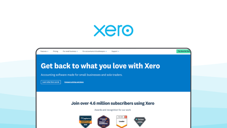 Xero an accounting tool, featuring bank reconciliation, invoice automation, expense management, multi currency support, app integrations.