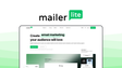 MailerLite an email marketing tool, featuring drag-and-drop editor, automation builder, landing page creator, email segmentation, website builder.
