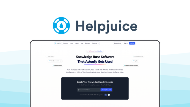 Helpjuice a knowledge base tool, featuring intelligent ai search, custom branding, analytics dashboard, version history, multilingual support.