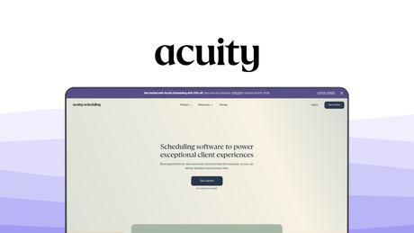 Acuity Scheduling a scheduling tool, featuring self booking, payment processing, intake forms, sms reminders, class scheduling.
