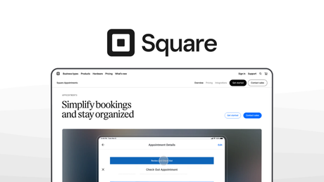 Square Appointments a scheduling tool, featuring pos integration, staff management, customer profiles, reminders.