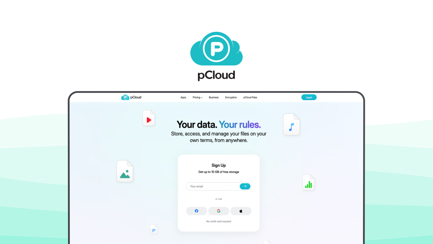 pCloud a cloud storage tool, featuring lifetime plans, client side encryption, file syncing, media streaming.