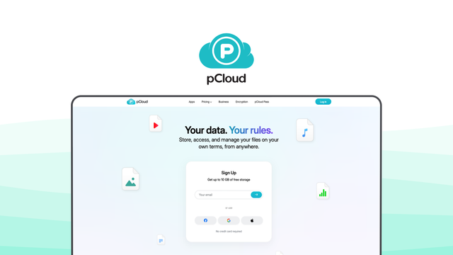 pCloud a cloud storage tool, featuring lifetime plans, client side encryption, file syncing, media streaming.
