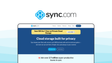 Sync.com a cloud storage tool, featuring zero knowledge encryption, secure file sharing, version history, hipaa compliance.