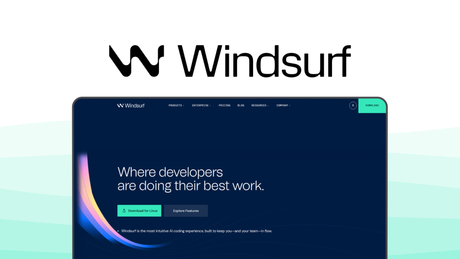 Windsurf a vibe coding tool, featuring advanced agentic workflow, deep codebase awareness, fast code transformation, cascade agent, context aware coding.