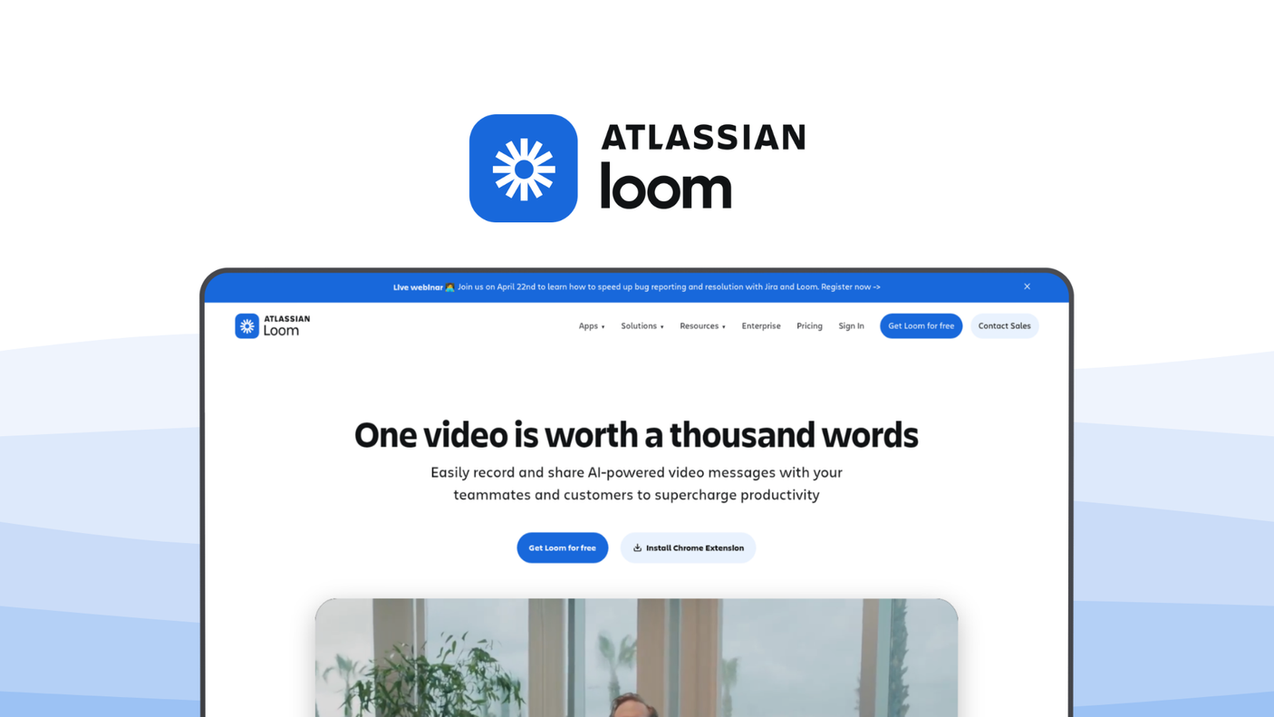 Loom a screen recording tool, featuring quick recording, instant sharing, ai transcription, viewer analytics, webcam overlay.