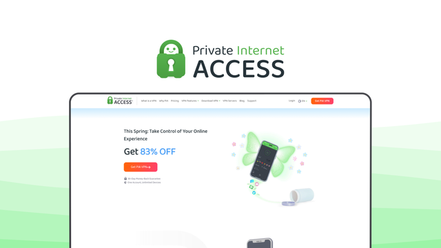 Private Internet Access a vpn tool, featuring custom encryption, open source, large servers, ad blocking, torrent support.