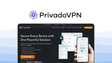 PrivadoVPN a vpn tool, featuring free tier, high speeds, streaming support, strong encryption, simple ui.