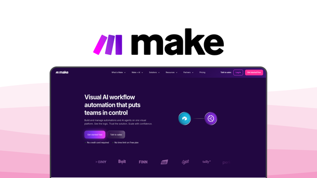 Make an automation tool, featuring visual builder, advanced logic, data routing, ai toolkit, app integrations.
