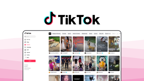 TikTok a social media platform tool, featuring personalized feed, video effects, creator duets, viral trends, tiktok shop.
