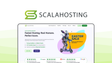 ScalaHosting a web hosting tool, featuring spanel control panel, managed cloud vps, real-time security, free migrations.