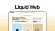 Liquid Web a web hosting tool, featuring managed vps, dedicated servers, security monitoring, premium support, cloud hosting.