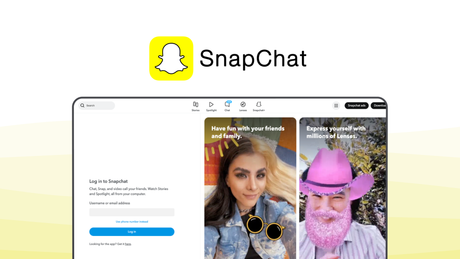 Snapchat a social media platform tool, featuring ar lenses, snap map, public stories, spotlight feed, private messaging.
