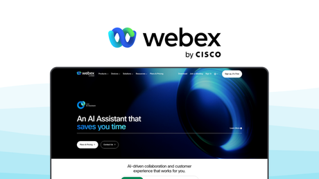 Cisco Webex a video conference tool, featuring enterprise security, ai assistant, screen sharing, real time translation, cloud recording, whiteboard tools.