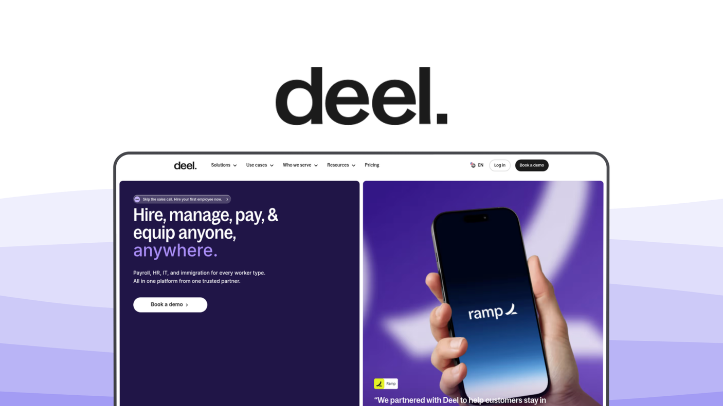 Deel a payroll tool, featuring global hiring, contractor payments, eor services, multi currency, compliance automation.