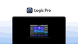 Logic Pro an audio editor tool, featuring ai session players, midi sequencing, advanced mixing, spatial audio.