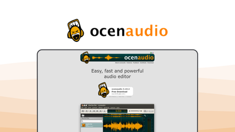 Ocenaudio an audio editor tool, featuring waveform editing, real-time preview, spectral view, large file support.