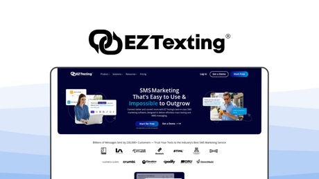EZ Texting a sms marketing tool, featuring bulk messaging, text automations, ai compose, two-way texting.