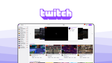 Twitch a social media platform tool, featuring live interaction, streaming, subscription alerts, stream clips, monetization bits.
