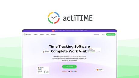 actiTIME a time tracking tool, featuring work scope, cost & billing, leave management, workflow approval, performance analysis.