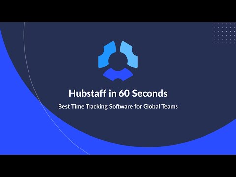 What is Hubstaff? Demo & tutorial video.