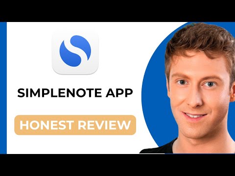 What is Simplenote? Demo & tutorial video.