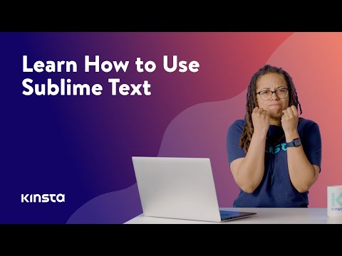 What is Sublime Text? Demo & tutorial video.