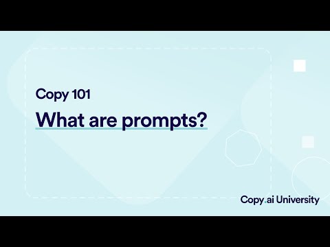 What is Copy.ai? Demo & tutorial video.
