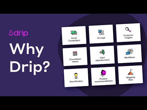 What is Drip? Demo & tutorial video.