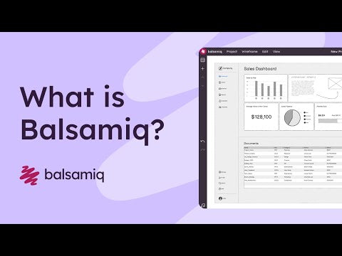 What is Balsamiq? Demo & tutorial video.