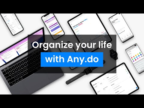 What is Any.do? Demo & tutorial video.