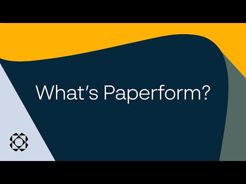 What is Paperform? Demo & tutorial video.