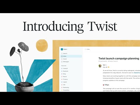 What is Twist? Demo & tutorial video.