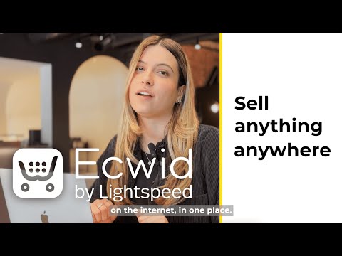 What is Ecwid? Demo & tutorial video.