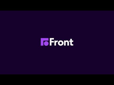 What is Front? Demo & tutorial video.