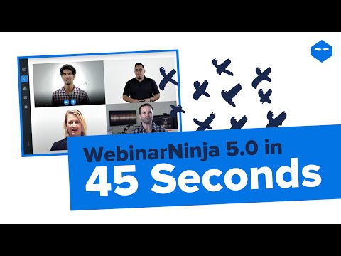 What is WebinarNinja? Demo & tutorial video.
