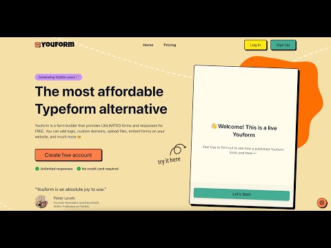 What is Youform? Demo & tutorial video.