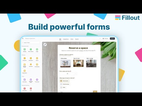 What is Fillout? Demo & tutorial video.